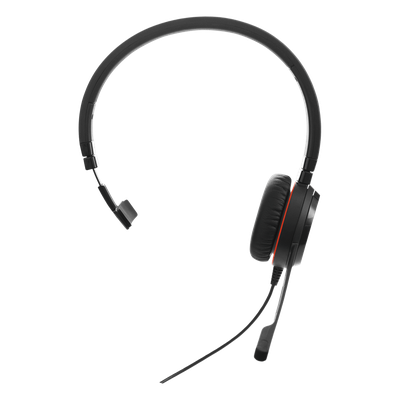 Jabra Evolve 30 Mono con conexión USB / 3.5mm, micrófono con cancelación de ruido y controlador en el cable con botones e indicadores | SIERRA STORE