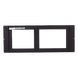 Placa de Vestidura / Chasis CA-1 / DVC-EM / DVC-KD / CMIC-1 / Gabinete CAB-4 / Metal Negro | SIERRA STORE