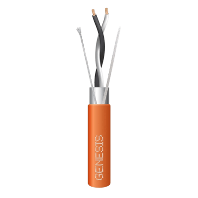 Bobina de 305 m (1000 ft) / Cable para Datos EIA-485 2x22 AWG / Blindado Trenzado / Plenum / Naranja | SIERRA STORE