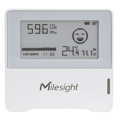 Sensor Ambiental LoRaWAN / CO₂, Temperatura y Humedad / Batería 3 Años / Diseño Compacto | SIERRA STORE