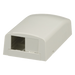 PANDUIT CBX2IW-AY - Caja de Montaje en Superficie / 2 Módulos Mini-Com / ABS / 49.5 x 27 x 92.7 mm / Blanco Mate | SIERRA STORE