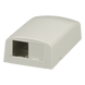 PANDUIT CBX2IW-AY - Caja de Montaje en Superficie / 2 Módulos Mini-Com / ABS / 49.5 x 27 x 92.7 mm / Blanco Mate | SIERRA STORE