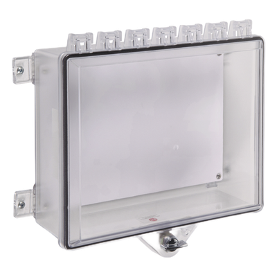 Gabinete de protección tipo 4X / Policarbonato transparente / 8.875 x 10.875 x 3.625 in / NEMA 4X / -40°F a 120°F | SIERRA STORE