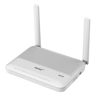 ONU GPON / Wi-Fi 6 1800 Mbps / 4 Puertos Gigabit / 1 POTS / 1 CATV RF / 1 USB / SC/APC / 2 Antenas 5 dBi | SIERRA STORE