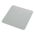 Panel de Montaje Posterior / Acero Dulce Calibre 12ga / 20x20 Pulgadas / Recubrimiento en Polvo Blanco / Compatible con Paneles de | SIERRA STORE