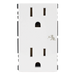 Módulo Dúplex de Contactos Eléctricos / 10A / 127V / Sistema de Seguridad Antiobjetos / Compatible con Cajas para Pavimento / | SIERRA STORE