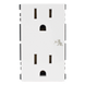 Módulo Dúplex de Contactos Eléctricos / 10A / 127V / Sistema de Seguridad Antiobjetos / Compatible con Cajas para Pavimento / | SIERRA STORE