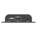 Receptor HDMI IP / 4K @ 60 Hz / Extensión 120 m (393.7 ft) / Cat 6 / IR Bidireccional / Latencia Ajustable | SIERRA STORE