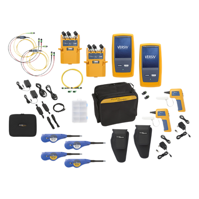 Certificador de Fibra Óptica MPO/MMC / 24 Fibras en 1 Segundo / Precisión ±0.10 dB / Sistema Versiv / Inspección Visual 24 Fibras / | SIERRA STORE