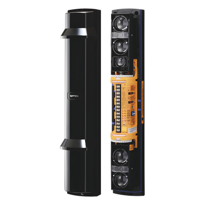 Barrera Fotoelectrica / 4 Rayos Infrarrojos / Alcance 200 m (656.2 ft) / Doble Modulación / Transmisión Automática de Potencia / | SIERRA STORE