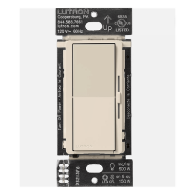 Atenuador de pared / Sin cable neutro / 150 W LED-CFL / 600 W INC-HAL / 120 V / 3 vías / Caseta Wireless | SIERRA STORE