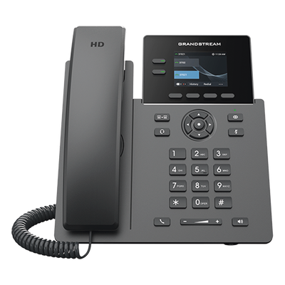 Teléfono IP PoE / 2 Líneas / Pantalla LCD TFT 2.4 Pulgadas Color / 8 Botones Virtuales VPK / Conferencia 5 Vías / Audio HD / Seguridad | SIERRA STORE