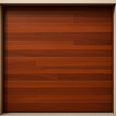 ACCESSPRO APDOOR-88GF - Puerta de Garage / Estilo Americano / Acabado Laminado Madera Clara / 8x8 Pies (2.4x2.4 m) / Panel Calibre 26 | SIERRA STORE