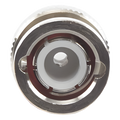 Conector BNC Macho / Anillo Plegable / Bronce Niquelado / Contacto Oro / Para LP-195, LMR-195, RG-58/U, RG-142/U | SIERRA STORE