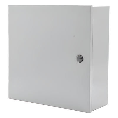 Gabinete de Acero para Interior / NEMA 1 / 80 x 60 x 20 cm / Marco Rígido con Refuerzos / Boca Reforzada / Puerta con Bisagras Soldadas | SIERRA STORE