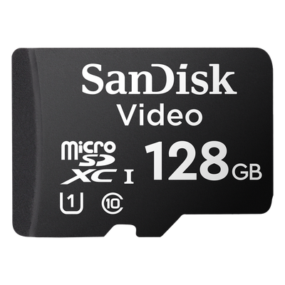 Tarjeta MicroSDXC / 128 GB / Clase 10 / Lectura 80 MB/s / 64 TBW / -25°C a 85°C | SIERRA STORE