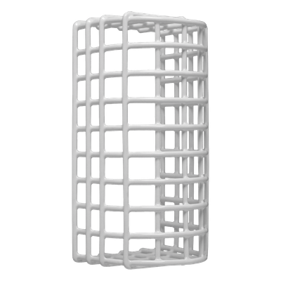 Rejilla Protectora Anti-Vandalismo / Aluminio / Blanco / Uso Exterior | SIERRA STORE