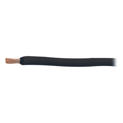 Cable Eléctrico THW-LS / 4 AWG / 19 Hilos / 100 m (328 ft) / Cobre Suave / Negro / Intemperie | SIERRA STORE