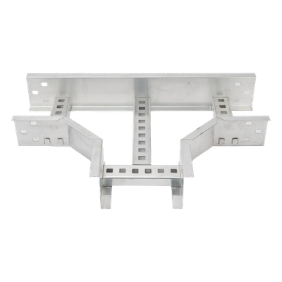 Derivación T Horizontal / Perfil Z / Peralte 3 1/4" / Ancho 9" / Radio de Curvatura 8" / Aluminio / Incluye Tornillería | SIERRA STORE