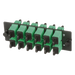 PANDUIT FAP12WAGSCZ - Placa Acopladora de Fibra Óptica / 12 Conectores SC/APC / Monomodo OS1/OS2 / Color Verde / Cerámica Zirconia | SIERRA STORE