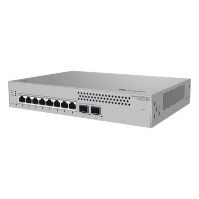 Switch Capa 2 Administrable / 8 Puertos Gigabit / 2 Puertos 10GE SFP Uplink / ERPS / IGMP Snooping / DHCP Snooping / Gestión en Nube | SIERRA STORE