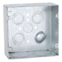 Caja Cuadrada 4 11/16 x 4 11/16"/ Profundidad 2- 1/8"/ Cuenta con 6...