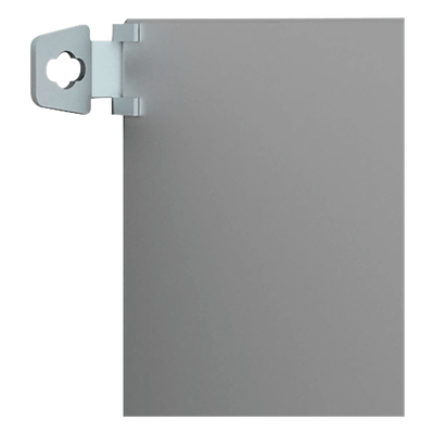 Soporte de Montaje en Pared / Acero Zincado 3 mm / 36x76x21 mm (1.42x2.99x0.83 in) / 4 Unidades / Protección IP / Posicionamiento Dual | SIERRA STORE