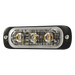 Luz Auxiliar LED / 3 LEDs Ámbar / Multivoltaje 12~24 VCD / 12 Patrones de Destello / IPX8 / SAE J595 Clase 1 | SIERRA STORE