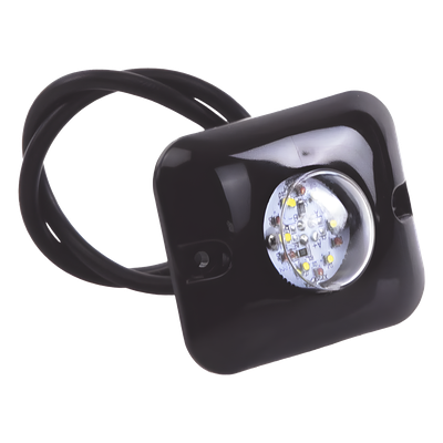 Kit de Luces LED Ocultas / 2 Lámparas 12 LED / Rojo-Claro / 10-24 VCC / 12 Patrones / 3.2 x 1.8 cm | SIERRA STORE