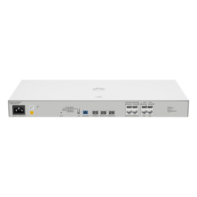 OLT Compacta / 2 Puertos GPON / 1 Puerto XGS-PON Uplink / 8 Puertos Gigabit / Mini FTTH / 256 ONTs / Libre de Licenciamiento | SIERRA STORE