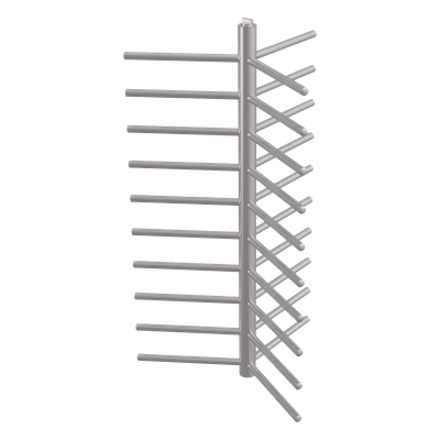 HIKVISION H44X0-POLE/DM60 - Eje Central de Refacción / Torniquete de Cuerpo Completo / Carril Sencillo / Acero Inoxidable | SIERRA STORE