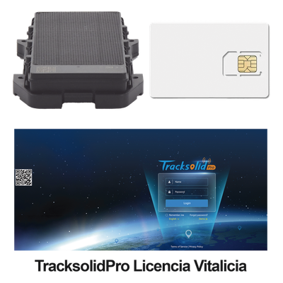 Localizador GPS 4G / Panel Solar / Batería 10,000 mAh / IP67 / Alarma de Sabotaje / Rastreo de Contenedores | SIERRA STORE