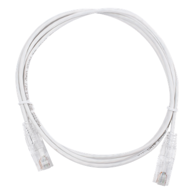 LINKEDPRO BY EPCOM LP-UT6-150-WH28 - Cable de Parcheo Slim UTP Cat6 / 1.5 m (4.92 ft) / 28 AWG / Blanco / Diámetro Reducido | SIERRA STORE