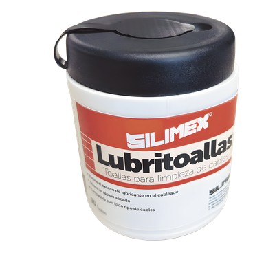 Lubritoallas para Cables / Doble Textura Rugosa y Suave / pH Neutro 7.0 / Secado Rápido / Envase Dispensador 30 Piezas | SIERRA STORE