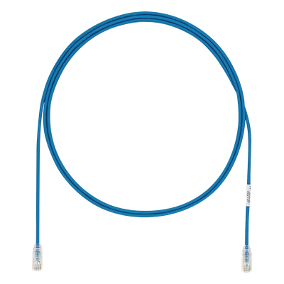 PANDUIT UTP28X9BU - Cable de Parcheo UTP Cat6A / 28AWG Diámetro Reducido / CM-LSZH / 2.74 m (9 ft) / Azul | SIERRA STORE