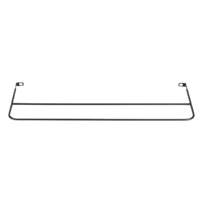 PANDUIT SRB19D7BL - Barra de Alivio de Tensión / Extensión 7 Pulgadas / Montaje Invertido / 19 y 23 Pulgadas / 72 Cables / Metal | SIERRA STORE