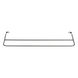 PANDUIT SRB19D7BL - Barra de Alivio de Tensión / Extensión 7 Pulgadas / Montaje Invertido / 19 y 23 Pulgadas / 72 Cables / Metal | SIERRA STORE
