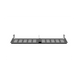 PANDUIT FLEX-PLATE1U - Organizador de Holgura para Fibra Óptica / 1 UR / 12 Casetes / Acero / 8.88' (225.5 mm) Profundidad / Negro | SIERRA STORE