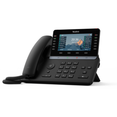 Teléfono IP Empresarial Yealink SIP-T85W Prime Business con Pantalla Ajustable de 5.5 Pulgadas, Audio HD Potenciado por IA y | SIERRA STORE