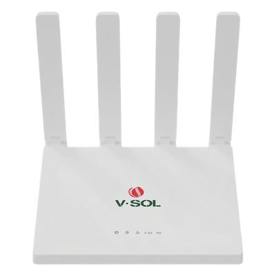 Router Inalámbrico WiFi 6 / 1 Puerto WAN Gigabit / 3 puertos LAN Gigabit/ Soporta MESH con las ONUs WiFi 6 de V-SOL | SIERRA STORE
