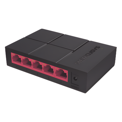 Switch de Escritorio / 5 Puertos Gigabit / 5 Gbps Capacidad de Conmutación / Sin Ventilador / Plug and Play | SIERRA STORE