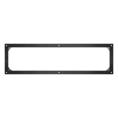 HIKVISION DS-DL126033W - Montaje de Pared para 2 Paneles LED / Aluminio / Interior / Diseño 1x2 / 4 kg / Compatible MWF, GWF, CWF, ZWDB | SIERRA STORE