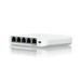 USW Flex Mini 2.5G Switch de 5 puertos 2.5G, Compacto, para Escritorio, se puede Energizar por PoE o con un Adaptador tipo...