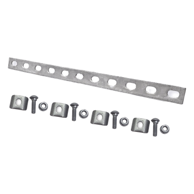 Kit de Unión para Charolas / 13 Piezas / Acabado Galvanizado por Inmersión en Caliente / Bimetálico / Uso Exterior y Zonas Húmedas / | SIERRA STORE