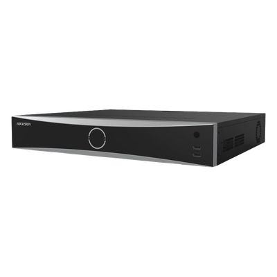 HIKVISION DS-7716NXI-K4/16P(D) - NVR IP / 16 Canales / 12 Megapixel (4K) / 16 Puertos PoE+ / Reconocimiento Facial / 4 Bahías HDD / | SIERRA STORE