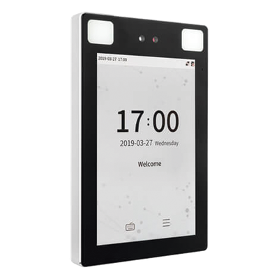 Terminal Facial para Exterior / 50,000 Usuarios / 30,000 Rostros / 2 Megapixel / Reconocimiento 2.5 m (8.2 ft) / IP68 IK04 / Wi-Fi | SIERRA STORE