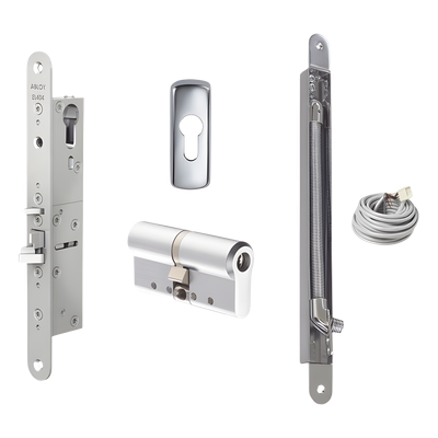 Kit de Cerradura Electromagnética / Fail Safe / Pestillo Reversible / Alta Durabilidad | SIERRA STORE