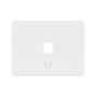 UBIQUITI UACC-WP-KEYSTONE-H-1P - Placa de Pared Horizontal Universal para Key...