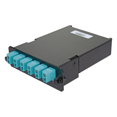 PANDUIT FCSZO-12-10P - Placa Acopladora de Fibra Óptica FAP / 12 Fibras OM3/OM4 / 6 Conectores LC Duplex / 12 Pigtails de 1 m (3.28 | SIERRA STORE