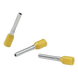PANDUIT FSD85-16-L - Férula Aislada / 4 AWG / PIN 16 mm / Mango Amarillo / 50 pz | SIERRA STORE